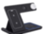 Thumbnail: FlexCharge 3-in-1 Foldable Wireless Charging Station, 15W Fast Charging Stand