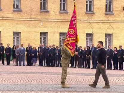 Бойовий прапор від президента