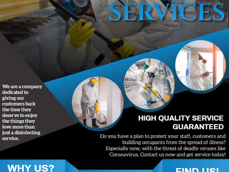 DISINFECTION CLEANING SERVICES