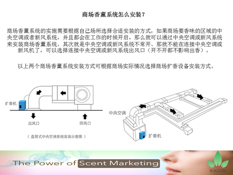 商场香薰系统怎么安装?