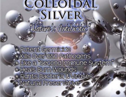 Colloidal Nano Silver With A High Sterilization Rate of 99.99%