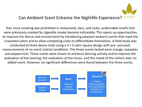 Can Ambient Scent Enhance the Nightlife Experience?