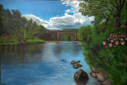 Мост над рекой