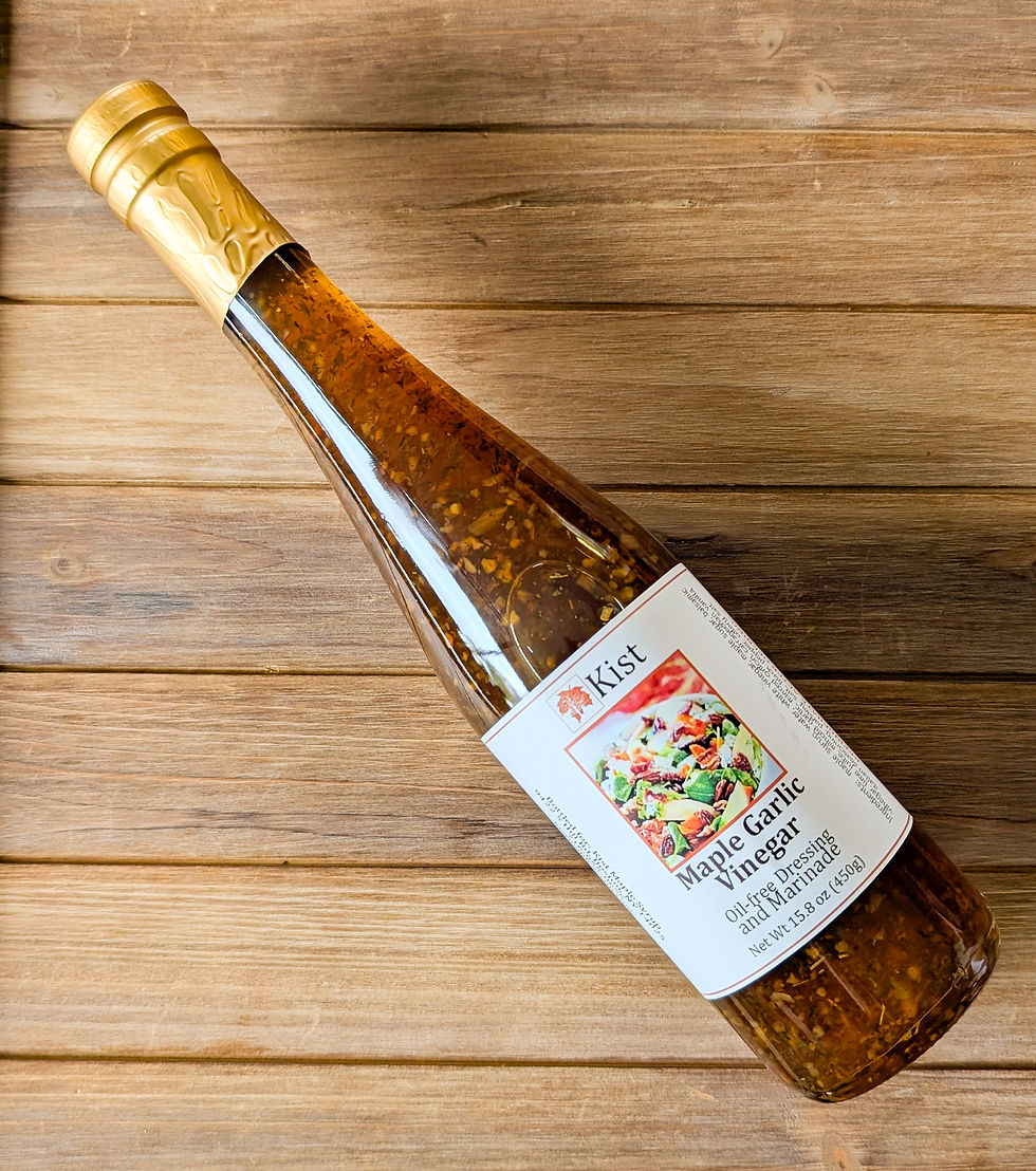 Maple Garlic Vinegar