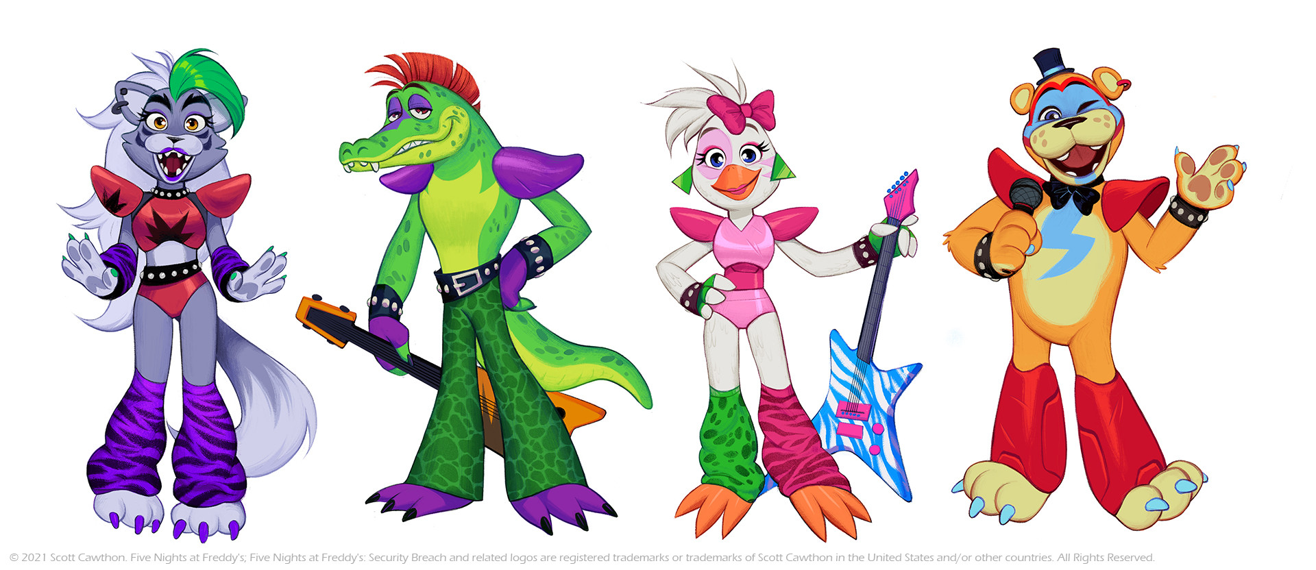 Lineup 1 Five Nights At Freddy's Security Breach