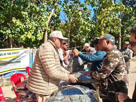 Jacket Distribution at Corbett underway