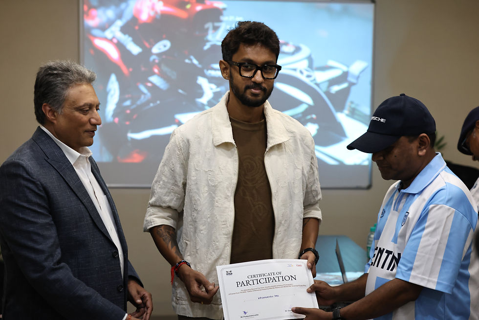 Certificate distribution after the workshop