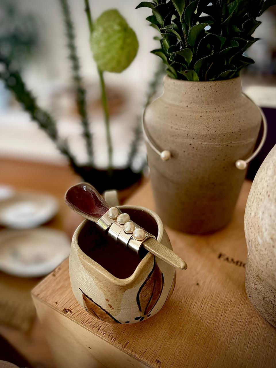 Miniatura: Choker pérolas 