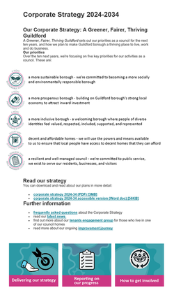 Corporate Strategy Mock up
