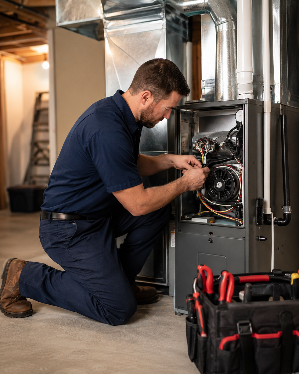 heating worker