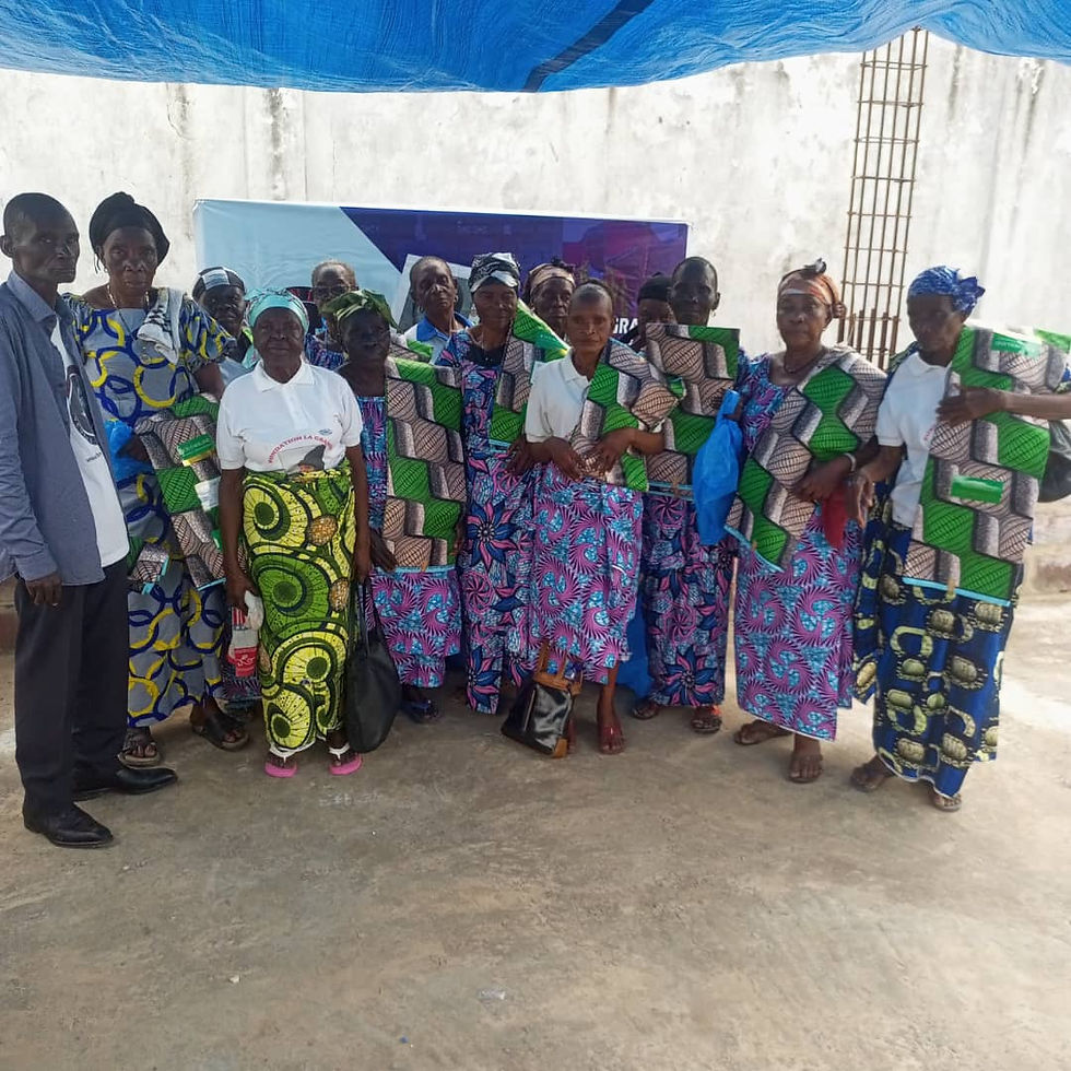 Begünstigte Witwen Fondation La Grande Kinshasa