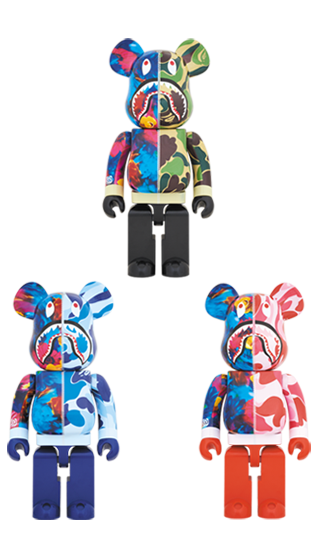 BE@RBRICK x BAPE(R) MICKEY MOUSE MONOTONE Ver 1000% Bearbrick | So