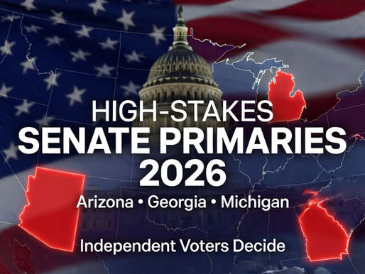 Arizona - Gerogia - Michigan - High-Stakes Senate Primaries 2026