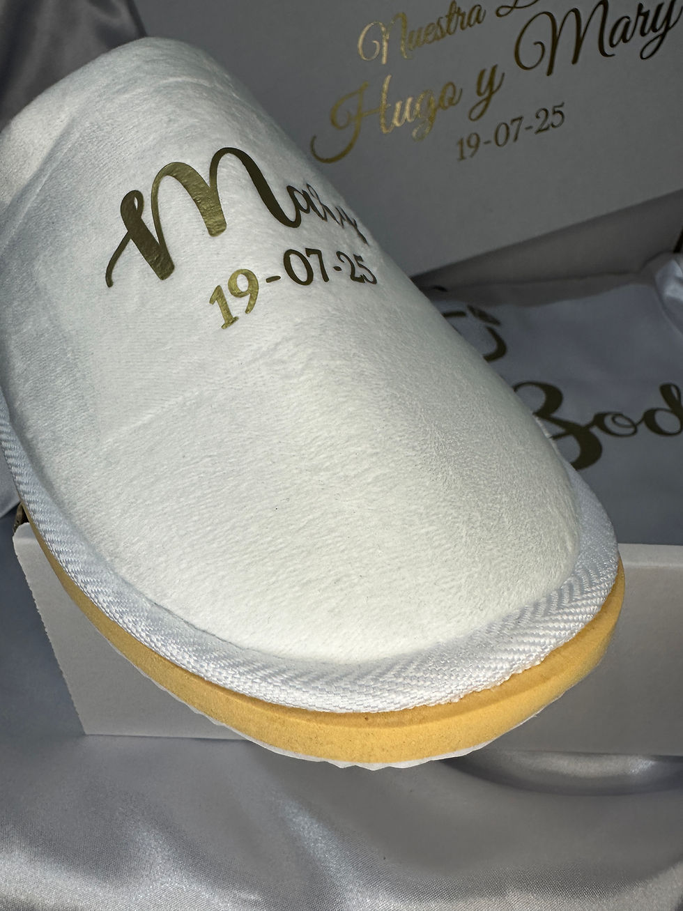 Miniatura: Combo bata con pantuflas plus 