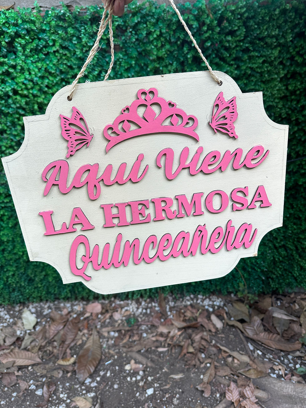 Miniatura: Rótulo quinceañera entrega inmediata 