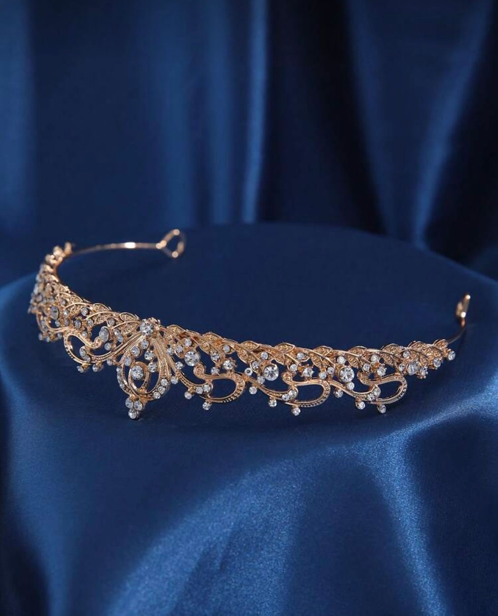 Miniatura: Tiara dorada Emma 