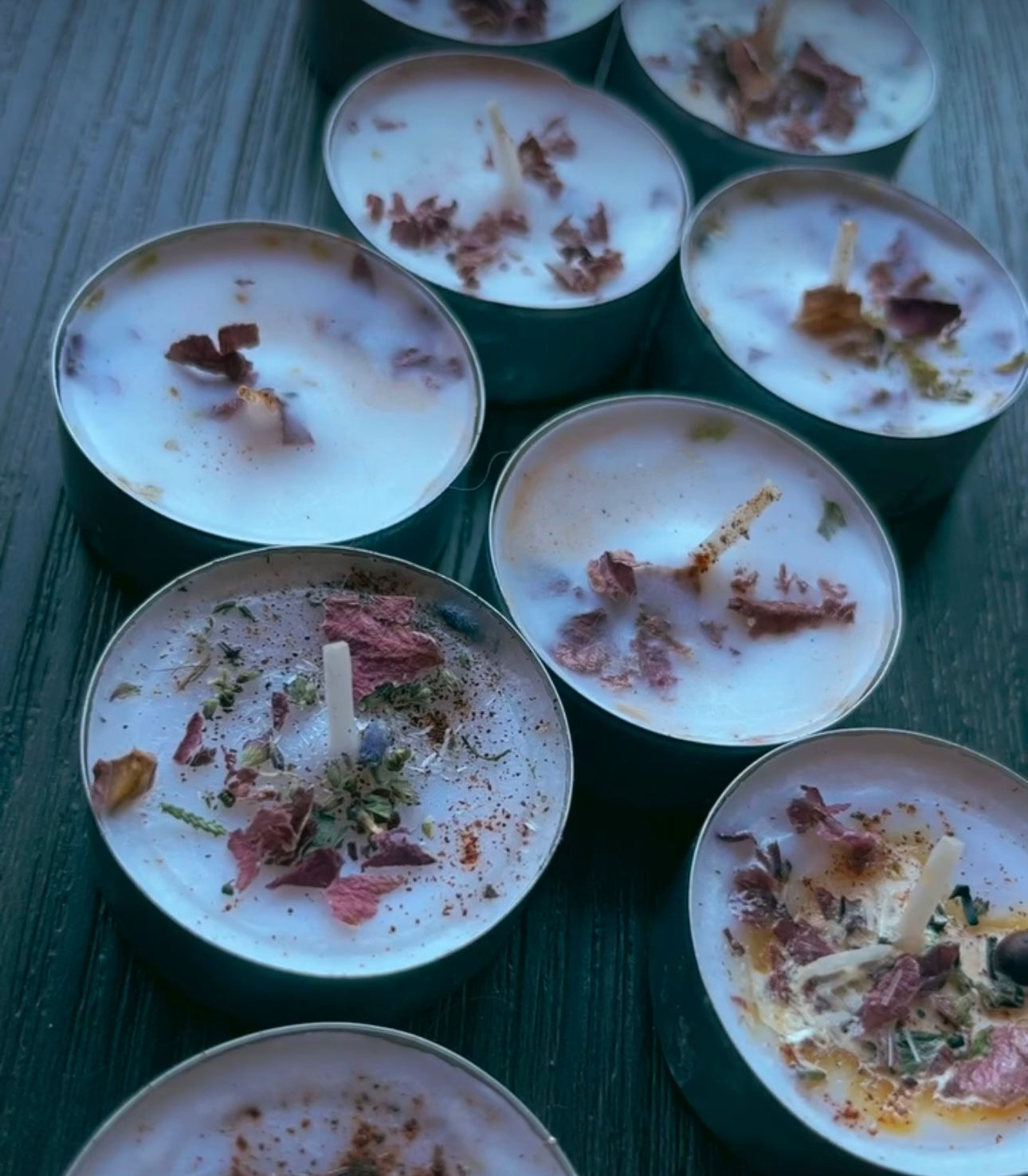 Spell Tea Light Candle