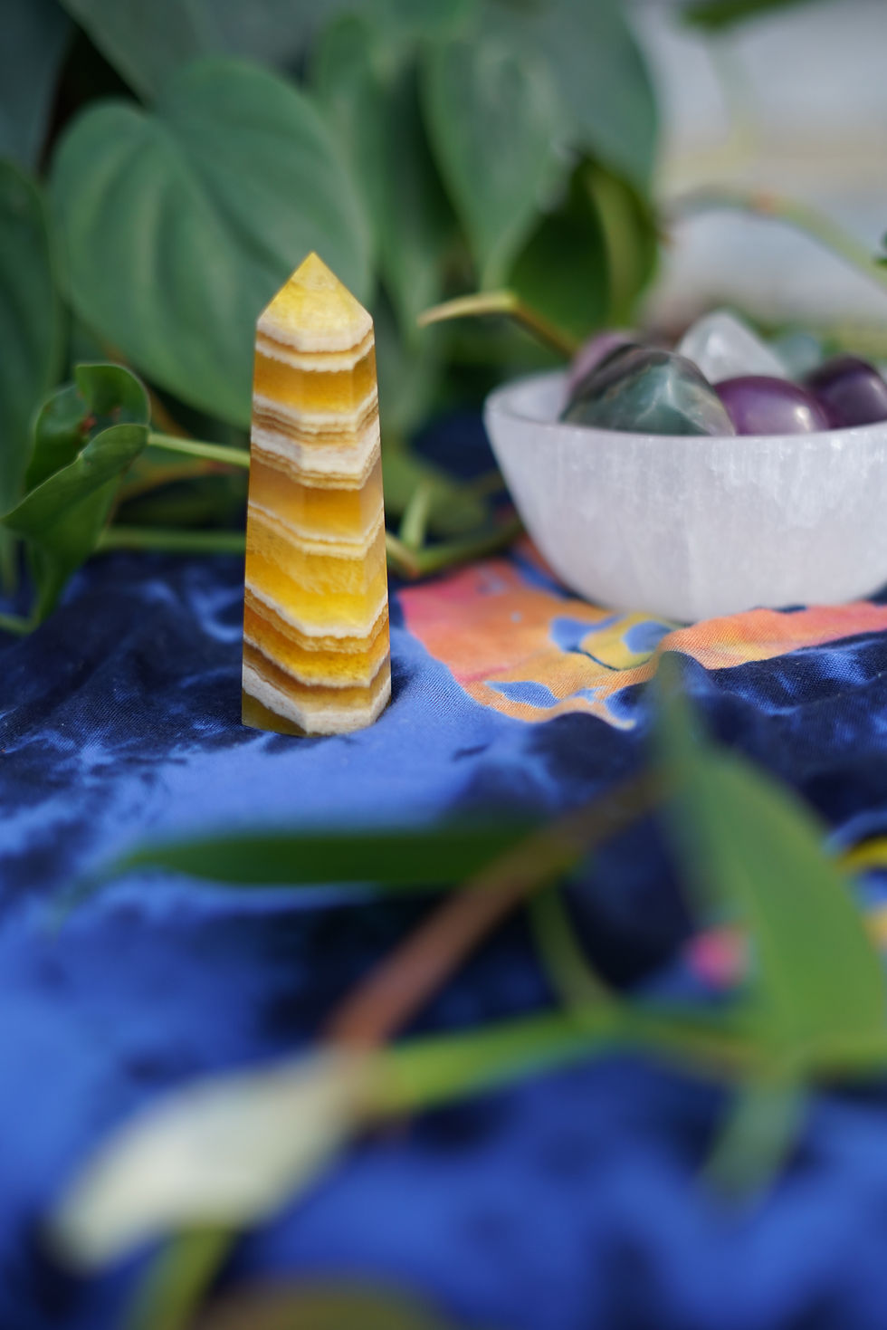 Thumbnail: Yellow Fluorite Tower
