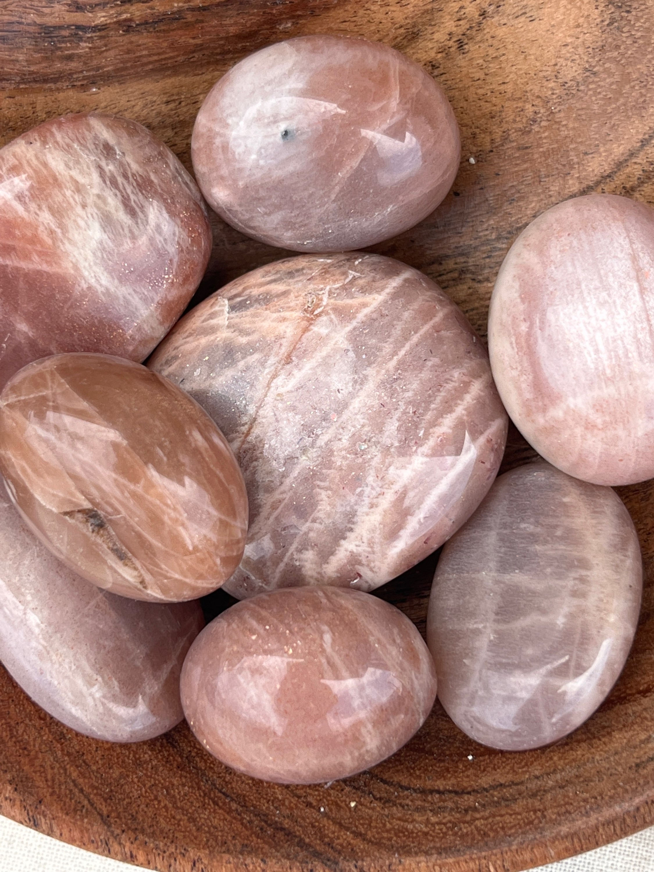 Peach Moonstone Tumble