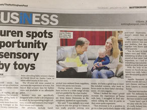 Our first piece of press!