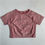 Thumbnail: Short Sleeve Crop Top  Slim Fit  Fitness T-shirts Workout Tops For Women