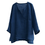 Thumbnail: Linen Shirt   Breathable Comfy Long Sleeve Loose Hawaiian Shirt Camisa Masculina