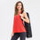 Thumbnail: O Neck Crop Top Short Slim Mini Ladies Top Blouse Cotton  Lady T-Shirts