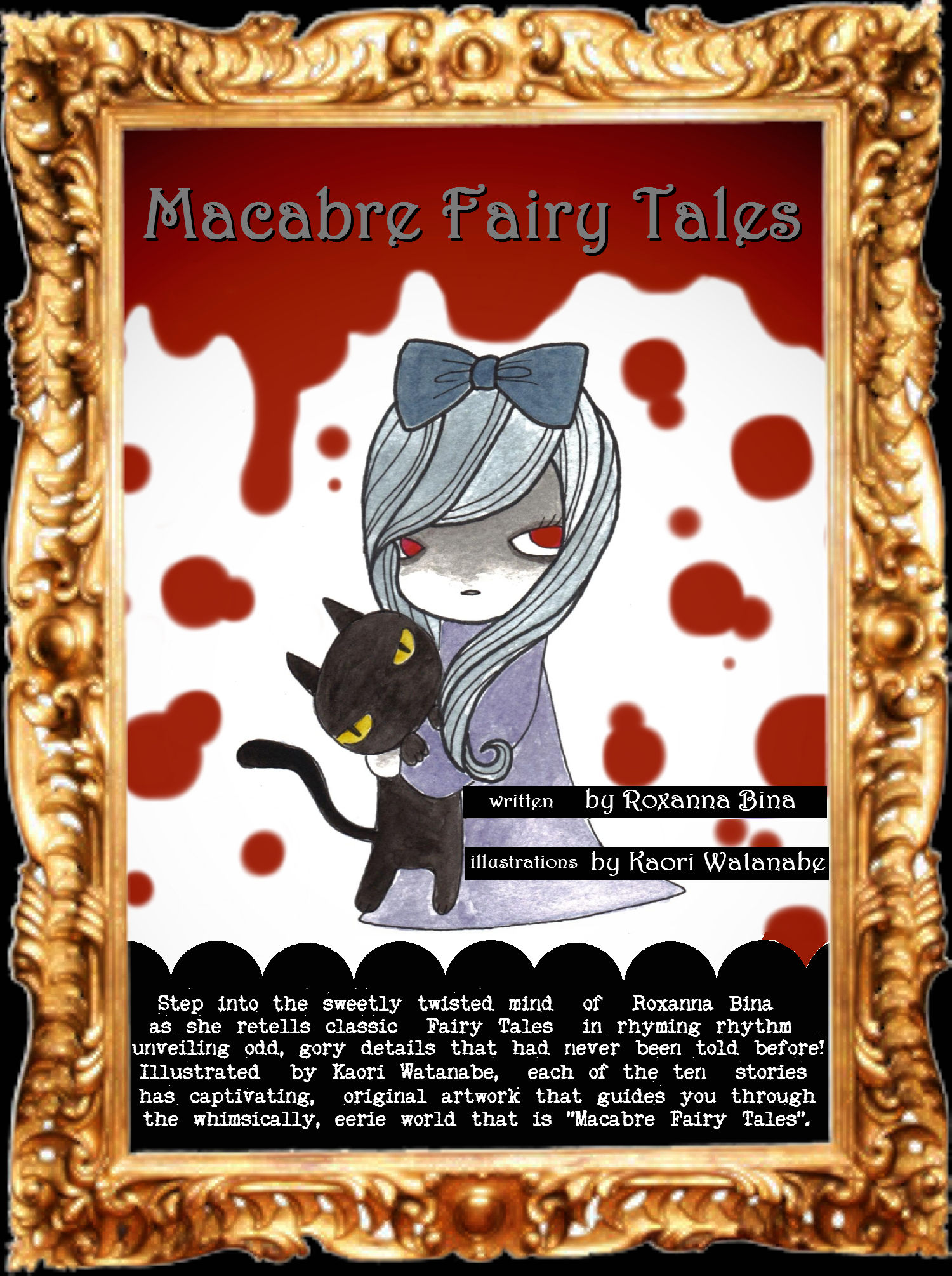 "Macabre Fairy Tales" Hard-Cover Book
