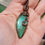 Thumbnail: Chrysophrase Aged Copper Pendant