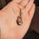 Thumbnail: Red Ammolite Silver Pendant