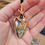 Thumbnail: Rainbow Labradorite & Sapphire Copper Pendant