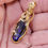 Thumbnail: Australian Boulder Opal Gold Coated Solid Copper  Pendant