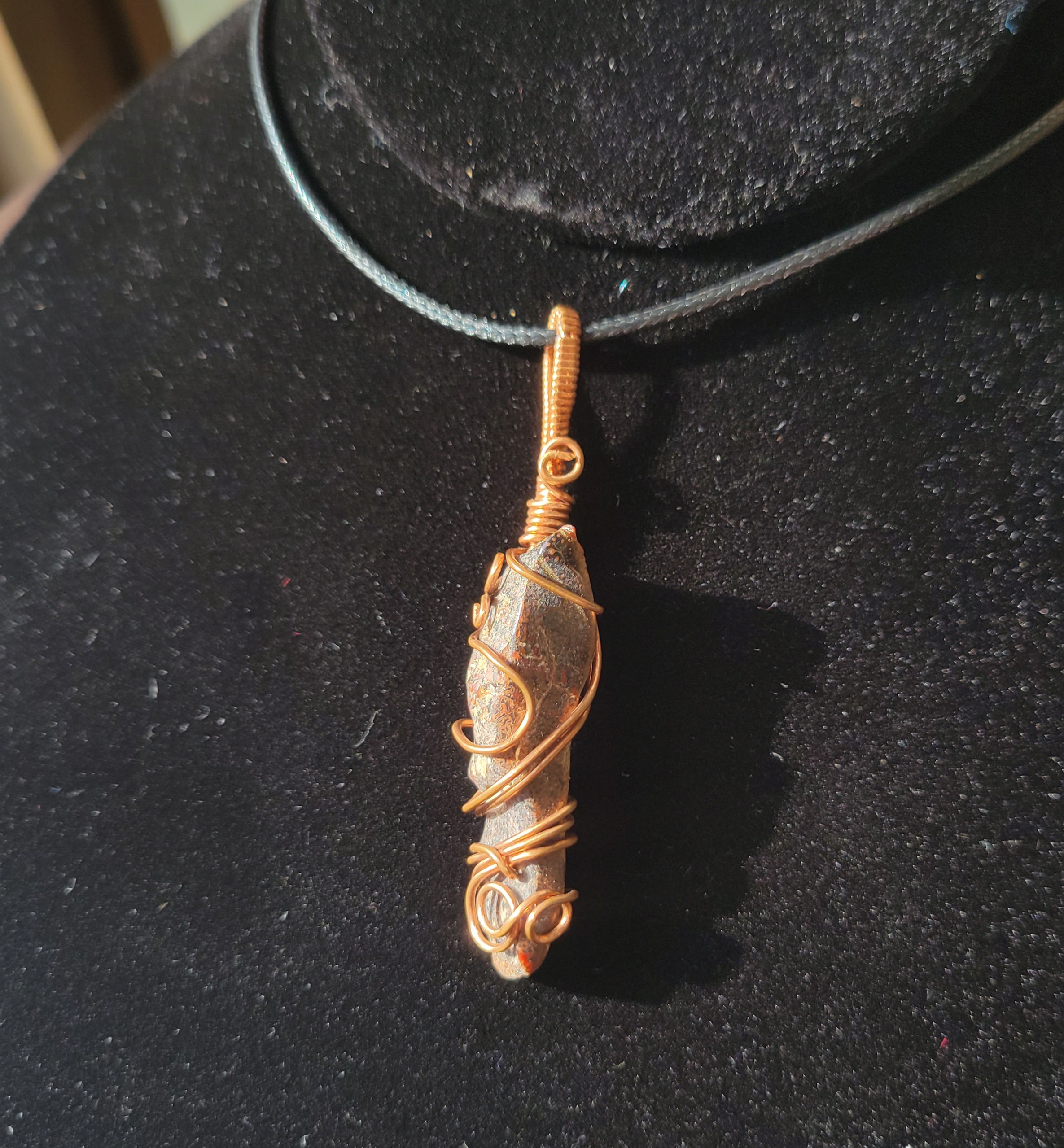 Dino bone Shard in Copper