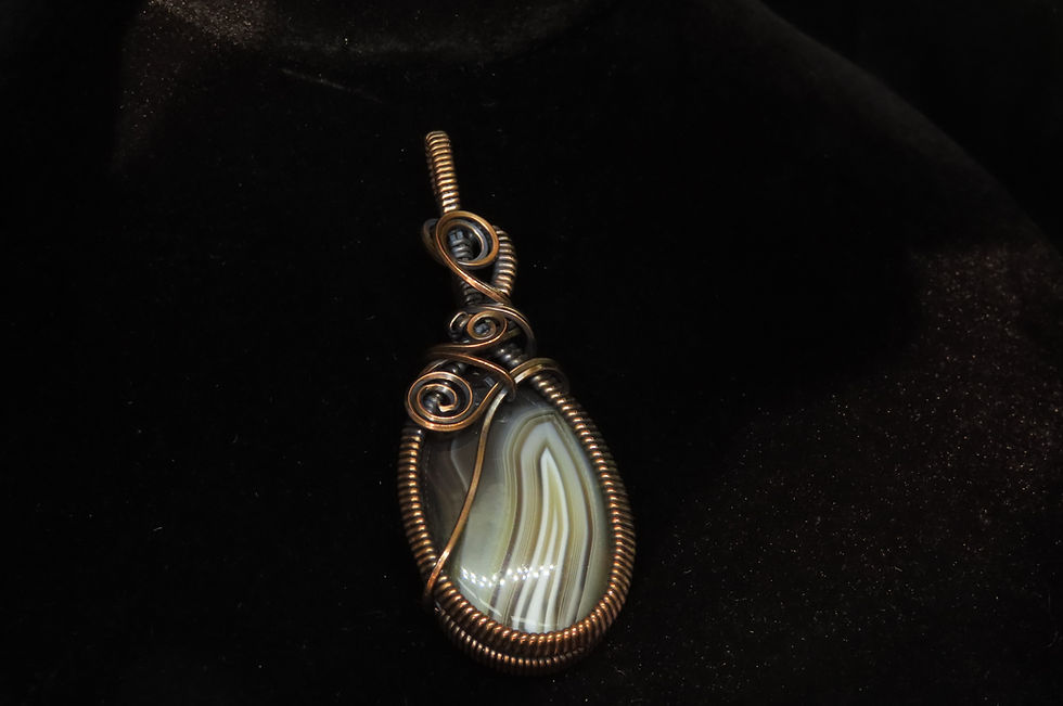 Thumbnail: Botswana Agate in Copper