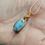 Thumbnail: Larimar Copper pendant