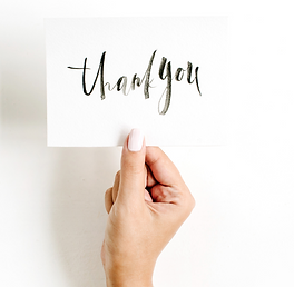 Thank You card