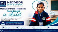Investing in Education, Inspiring a Brighter Future: Medivisor India Treatment Adopts Suhana's Education