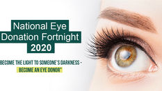 Become the light to someone’s darkness – Become an eye donor