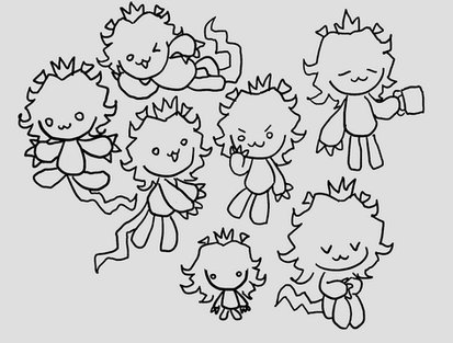 Taimon Mascot Concept Art