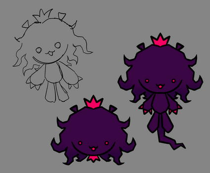 Taimon Mascot Color Sketch