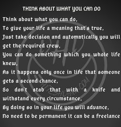 Think About What You Can Do by The Hitesh Dham