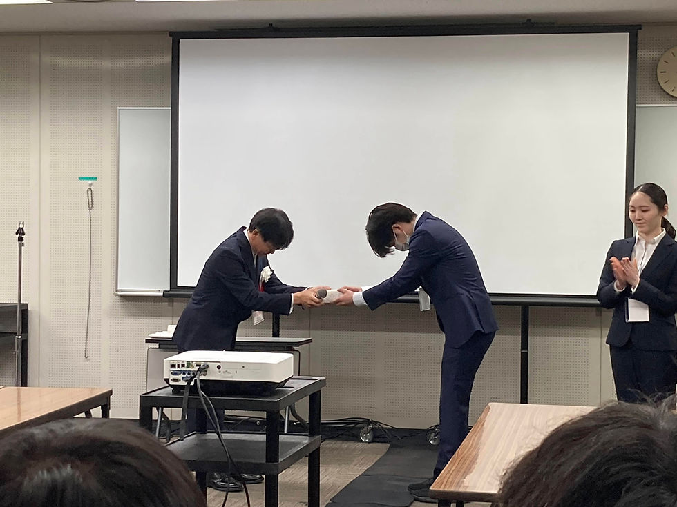 医学科6年生の森田朱馬さんが「研修医・学生アワード」を受賞しました。
