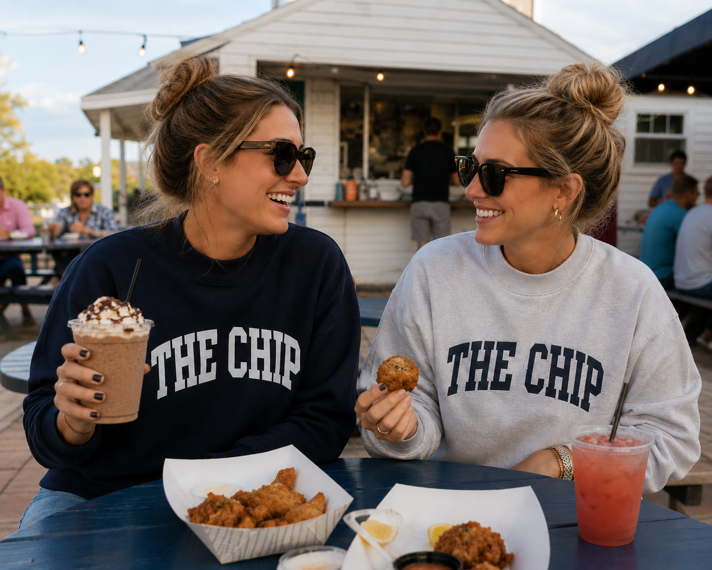 Mock-Neck Sweatshirt