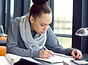 Woman Studying