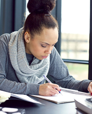 Woman Studying