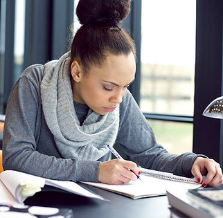 Woman Studying