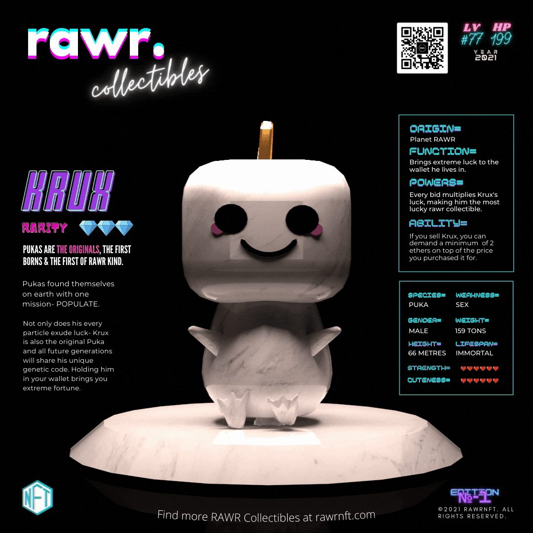 KRUX RAWR NFTs Collection.gif