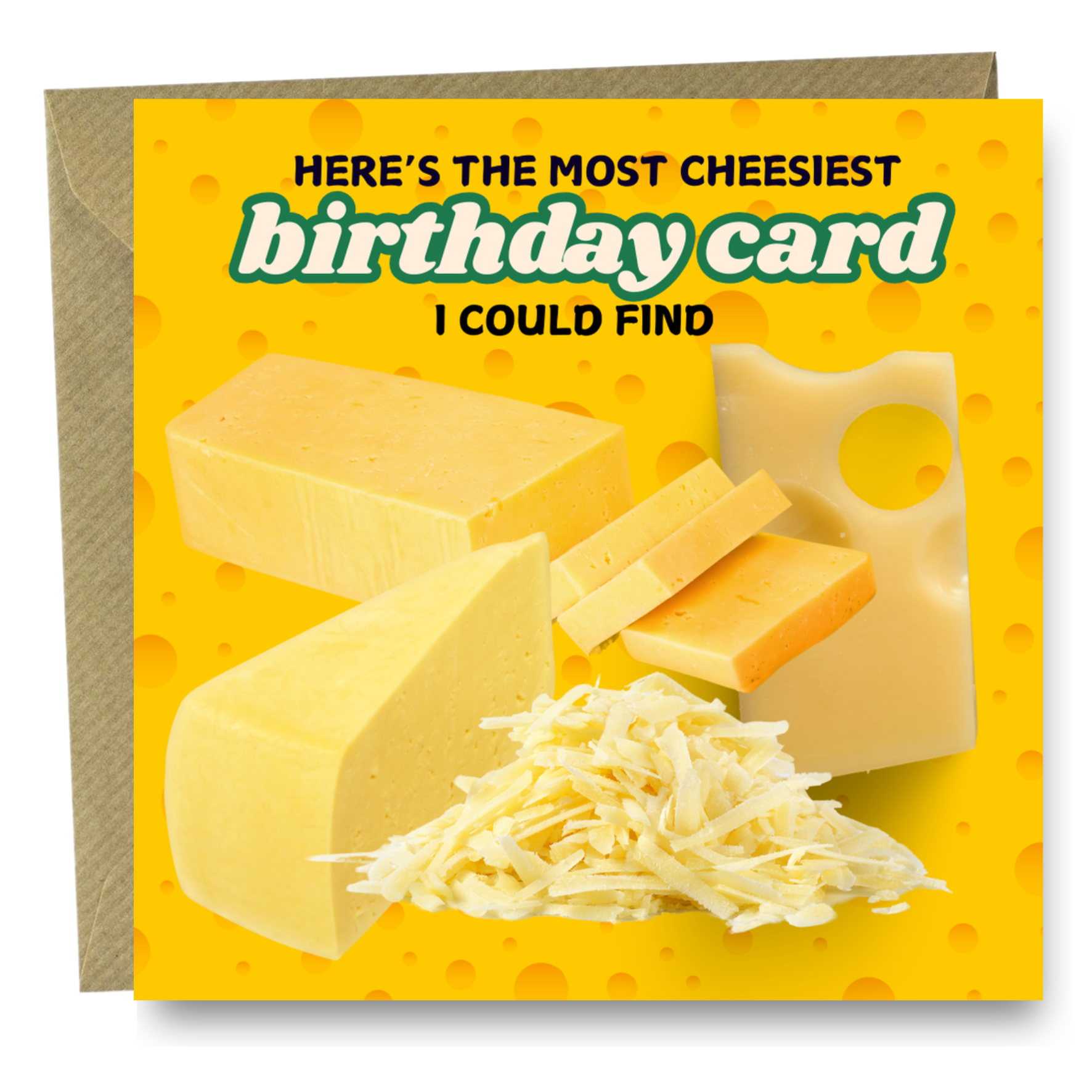Cheesiest Birthday Card (RRC237 | Pack of 6)