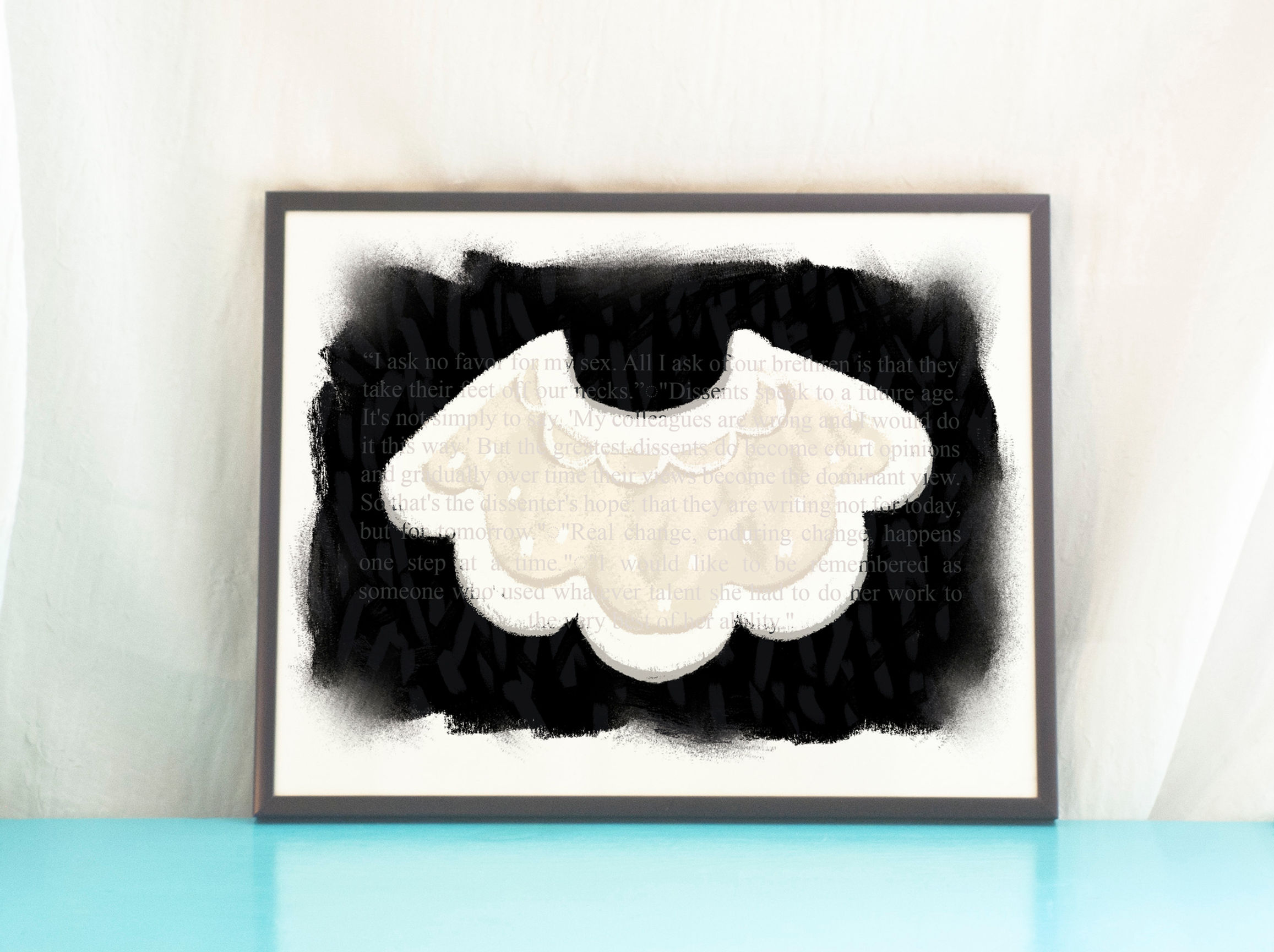 RBG Memorial Illustration // Ruth Bader Ginsburg