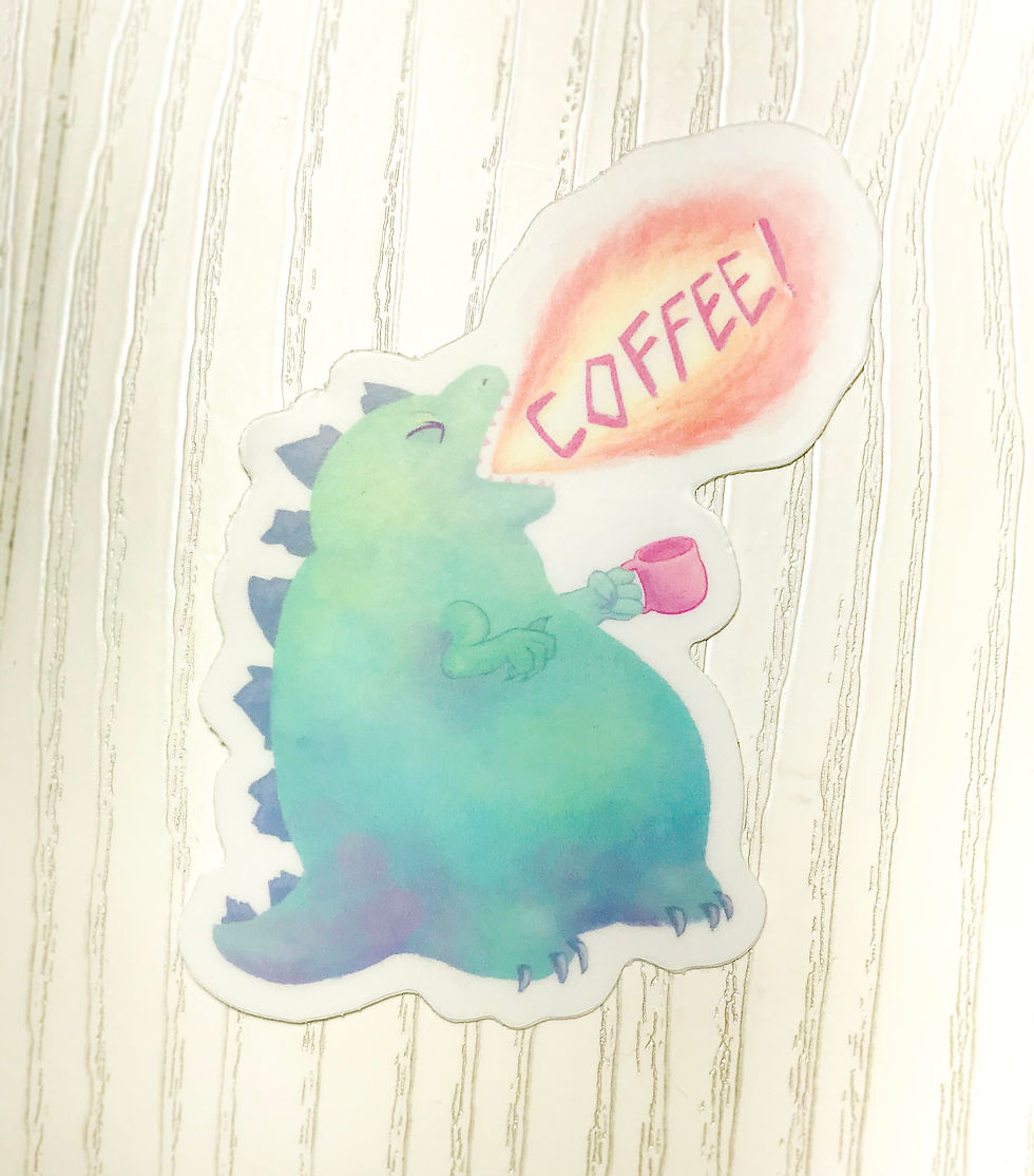 Thumbnail: Die-Cut Awkward Stickers // Awkward Sticker Set